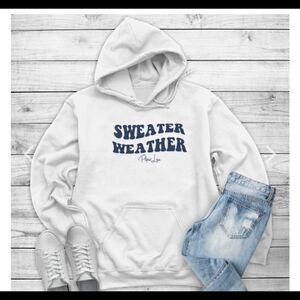NWOT sweater weather hoodie size L